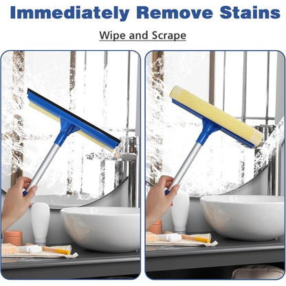 ILAVCLEAN Window Squeegee with Long Handle