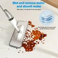 360° Spin Spray Mop, No Batteries Required Lightweight & Efficient Ideal for Kitchen, Bathroom & Home Cleaning