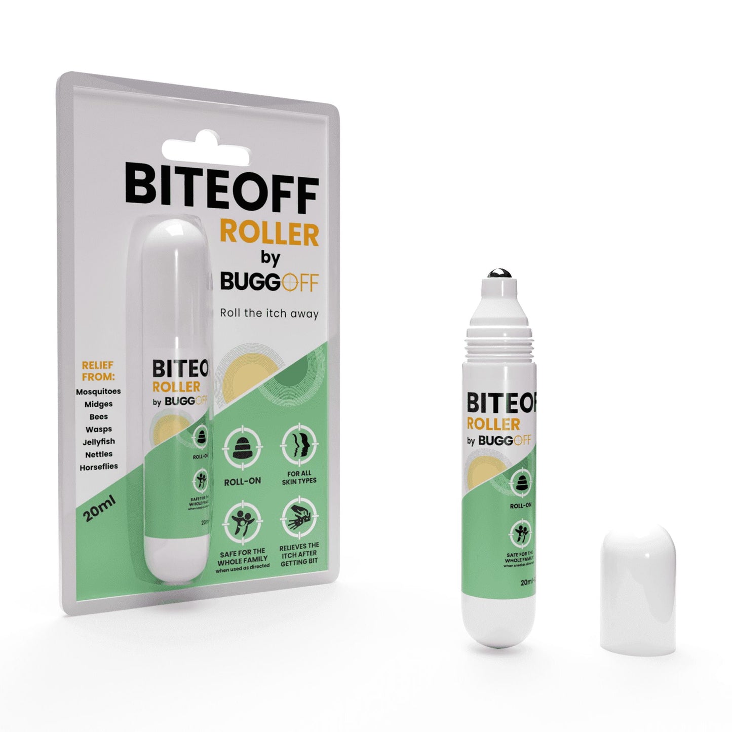 BITEOFF by BUGGOFF insect bite relief roll-on pen 20ML