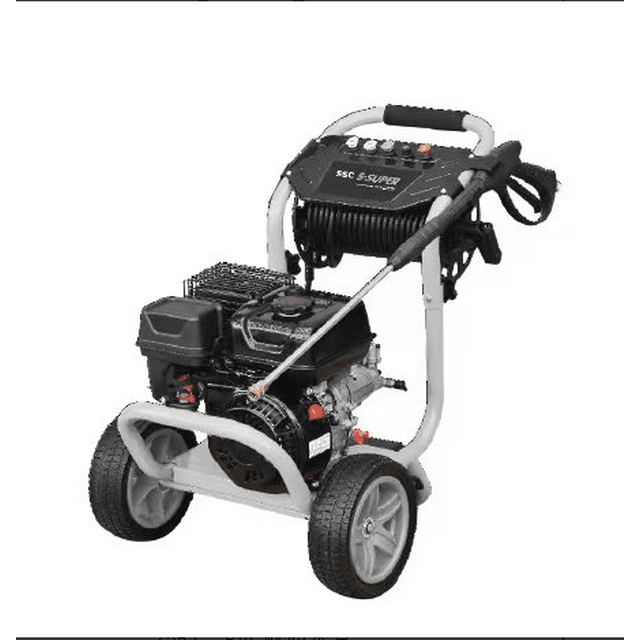 Efurden 3600 PSI Gas Pressure Washer with Hose Reel, 2.3 GPM