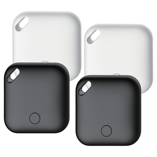 Air Tracker, Bluetooth Tracker Tag-4 Pack, Key Finder Works with Find My App (iOS Only), Smart Tag for Keys/Wallets/Luggage/Backpacks, Worldwide Tracking, Replaceable Battery, IP67 Waterproof