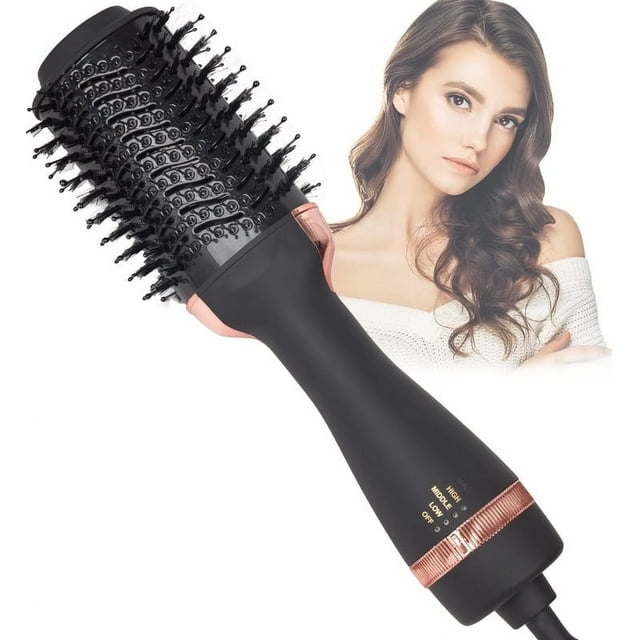 Hair Dryer Brush - 5 in 1 Hot Air Brush with Negative Ion, Professional Blow Dryer Brush for Home