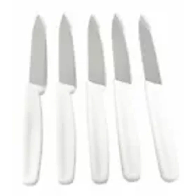 Knife Set,White Kitchen Knife Set with block,High Carbon Stainless Steel