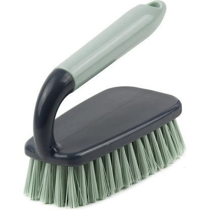 Scrub Brush, Shower Cleaning Brush, Comfort Grip & Stiff Flexible Bristles, Ideal for Cleaning Bathroom, Shower, Kitchen