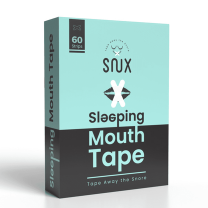 Snux Mouth Tape for Sleeping and Nasal Breathing - 60 Sleep Strips - Anti Snoring