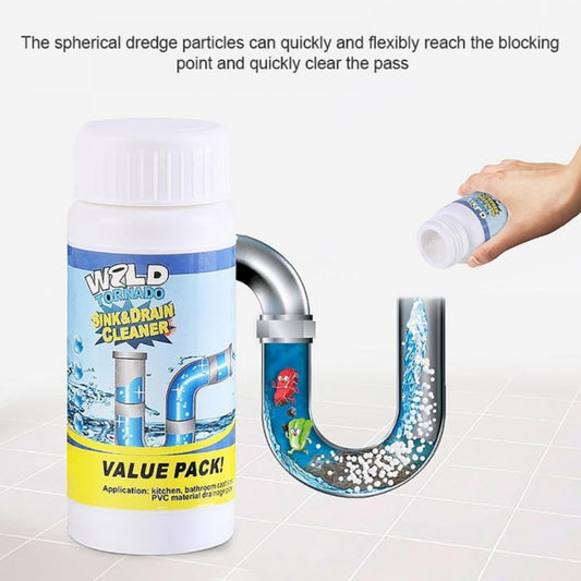 Wild Tornado Powerful Sink & Drain Cleaner High Efficiency - Clog Remover Tornado Sink & Drain Cleaner