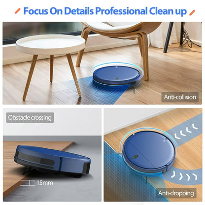 ONSON Robot Vacuum Cleaner, Robot Vacuum and Mop Combo with WIFI / Alexa for Pet Hair and Hard Floor