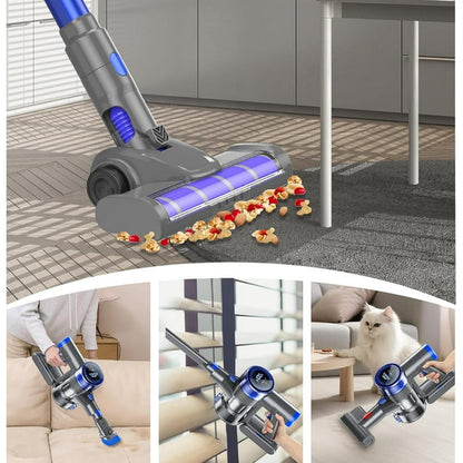 Cordless Vacuum Cleaner, Powerful Stick Vacuum for Pet Hair Carpet Hardfloor Home