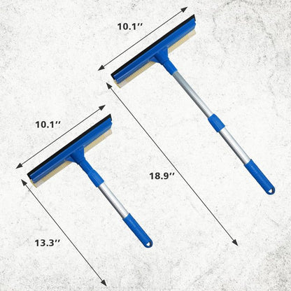 ILAVCLEAN Window Squeegee with Long Handle